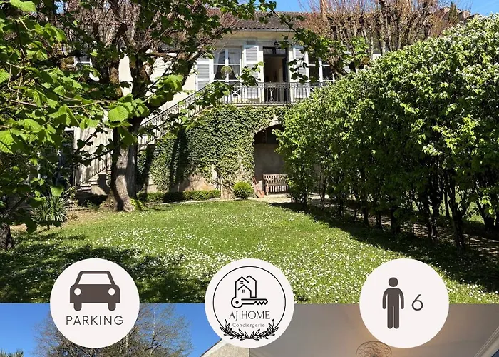 Logement De Charme Piscine Partagee Propriete A 2 Pas Du Centre-Ville De Cahors